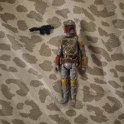 1979 Vintage Star Wars TESB Boba Fett Figure With Blaster Complete