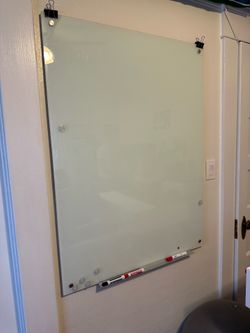 47” x 35” Glass Magnetic Whiteboard