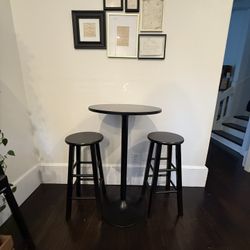 Bistro Table + Stools
