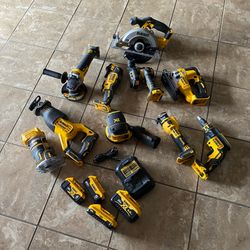 DeWalt 20v Tools Saw Grinder Sander Battery Charger