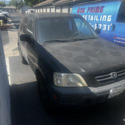 2001 Honda CR-V Black SUV