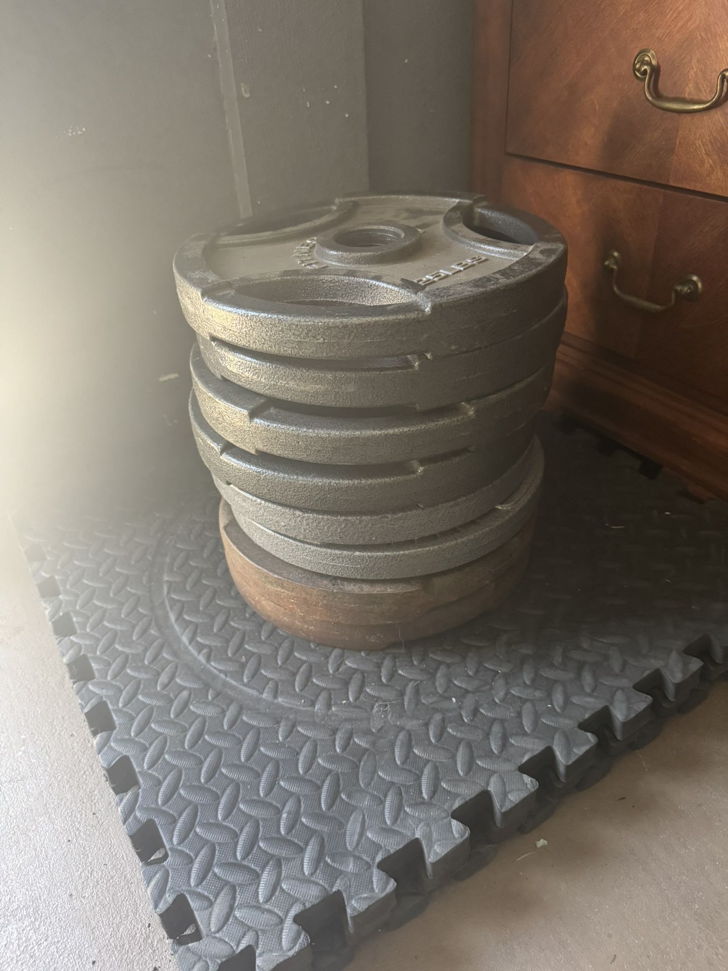 Olympic weight plates