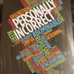 "Personally Incorrect"  Adult Party Game!  Sealed Brand New!