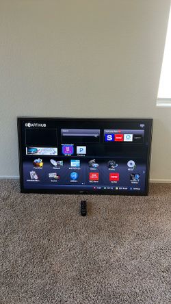 Selling Samsung smart tv send offers like new!!!!  46 inches!!!