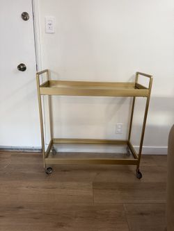 Gold Bar Cart