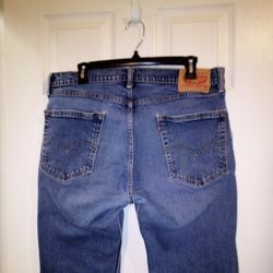Men's 505 Straight Leg Levi Jeans Size 36X34