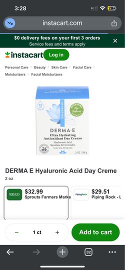 DERMA E antioxidant day cream