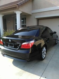 Bad ass BMW 550i fast