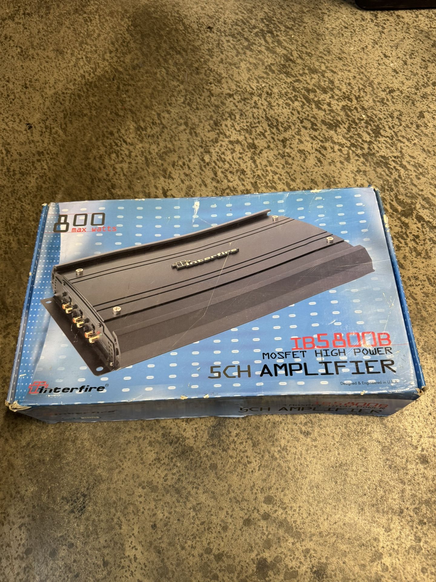 Interfire IB5800B 5CH 800W Amplifier