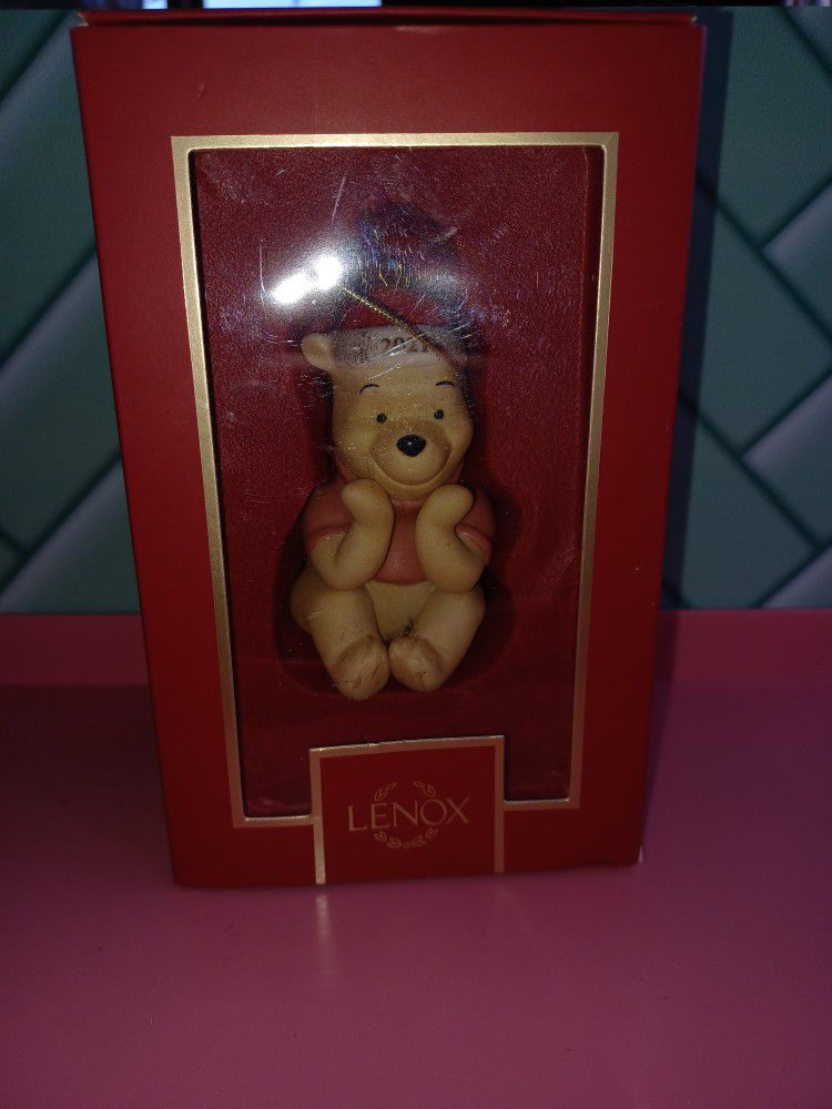 Nib,Disney, Lenox Ornament, Winnie The Pooh 