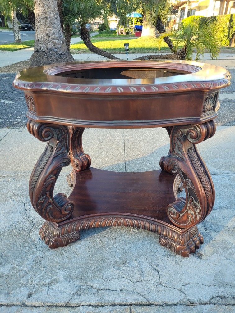 Solid Walnut End Table