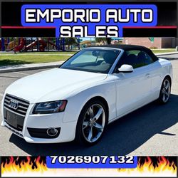 2012 AUDI A5 CONVERTIBLE LOW MILES
