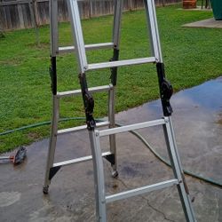 12 Foot 6" Folding Ladder