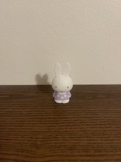 Miffy figure cute toy decor Japan floral purple