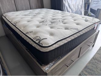 New Queen Pillow Top Mattress only $328