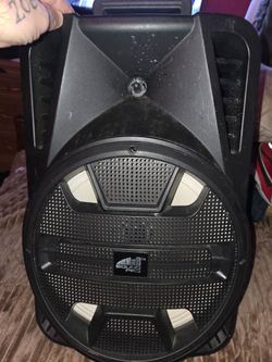12 inch Bluetooth led speaker