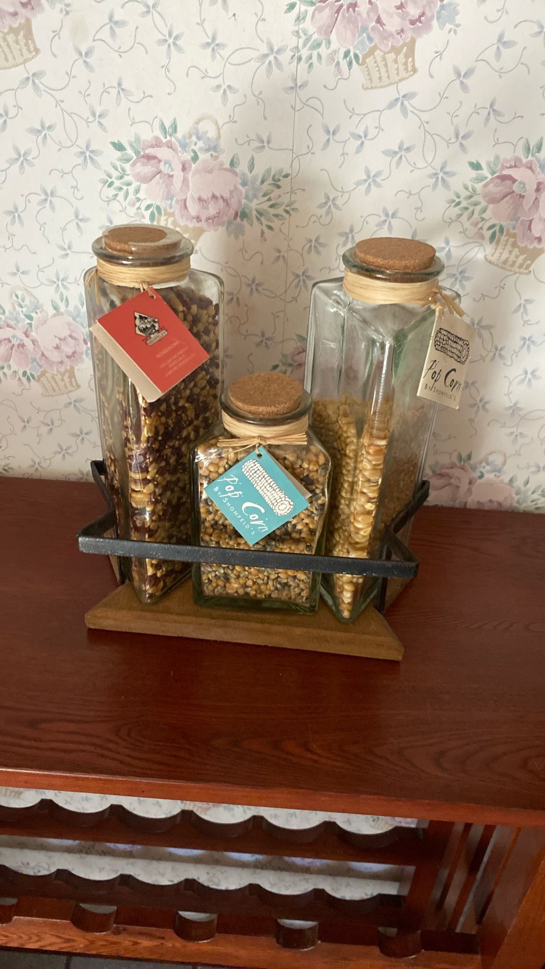 Corn Kernel Decor & Rack