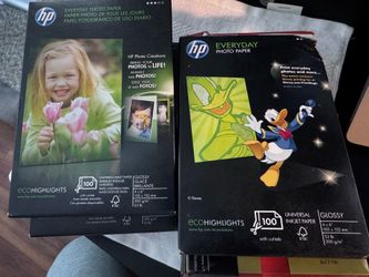 HP Photo Paper 4x6 Glossy (lot of 4)