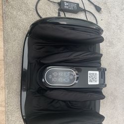 Cloud Massage Electric Foot and Calf Massager with Heat & Remote – Deep Kneading Pressure & Vibration Therapy 