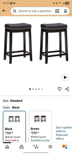 Black Stools