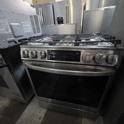 30" LG DUAL FUEL RANGE STAINLESS STEEL