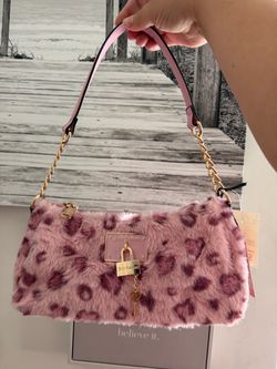 Juicy Couture Pink Leopard Shoulder Bag