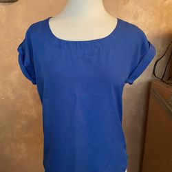 Royal Blue Dressy Top