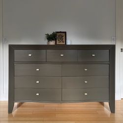Large deep green dresser