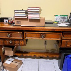 Large Wooden Desk 