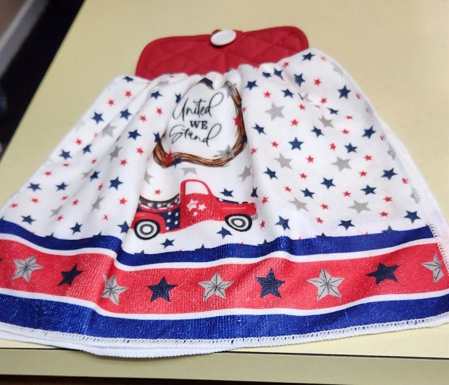 Handmade dishtowel With Potholder