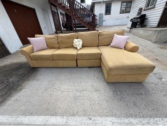 Ethan Allen sectional 3 piece (delivery) 🚚