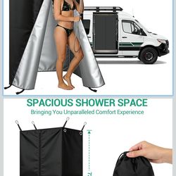 Brand New Waterproof RV Shower/Privacy curtain 30”Wx72”L