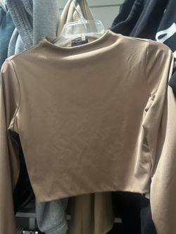 Naked Wardrobe Long Sleeve Crop