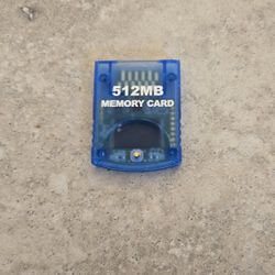 GameCube Memory Card - 512 MB - 8172 Blocks 