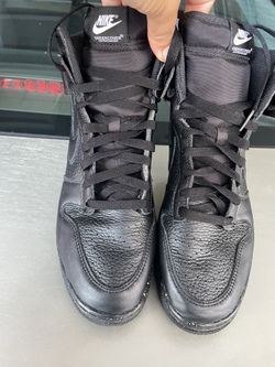 Black Nike Dunk High