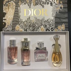Dior Gift Set 4 Bottles 