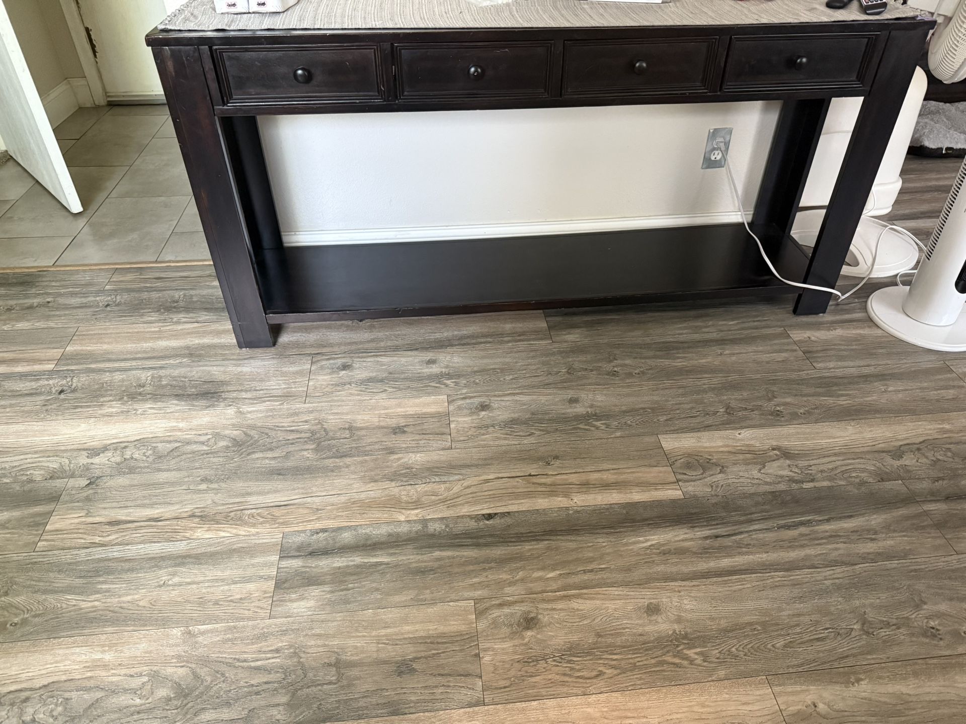 Dark Console Table