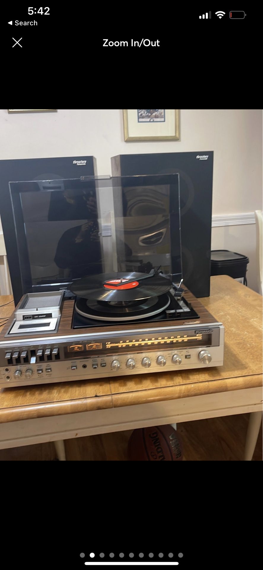 Vintage panasonic se-2650 all-in-one turntable receiver