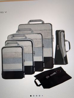 Brand new 6 piece packing bags