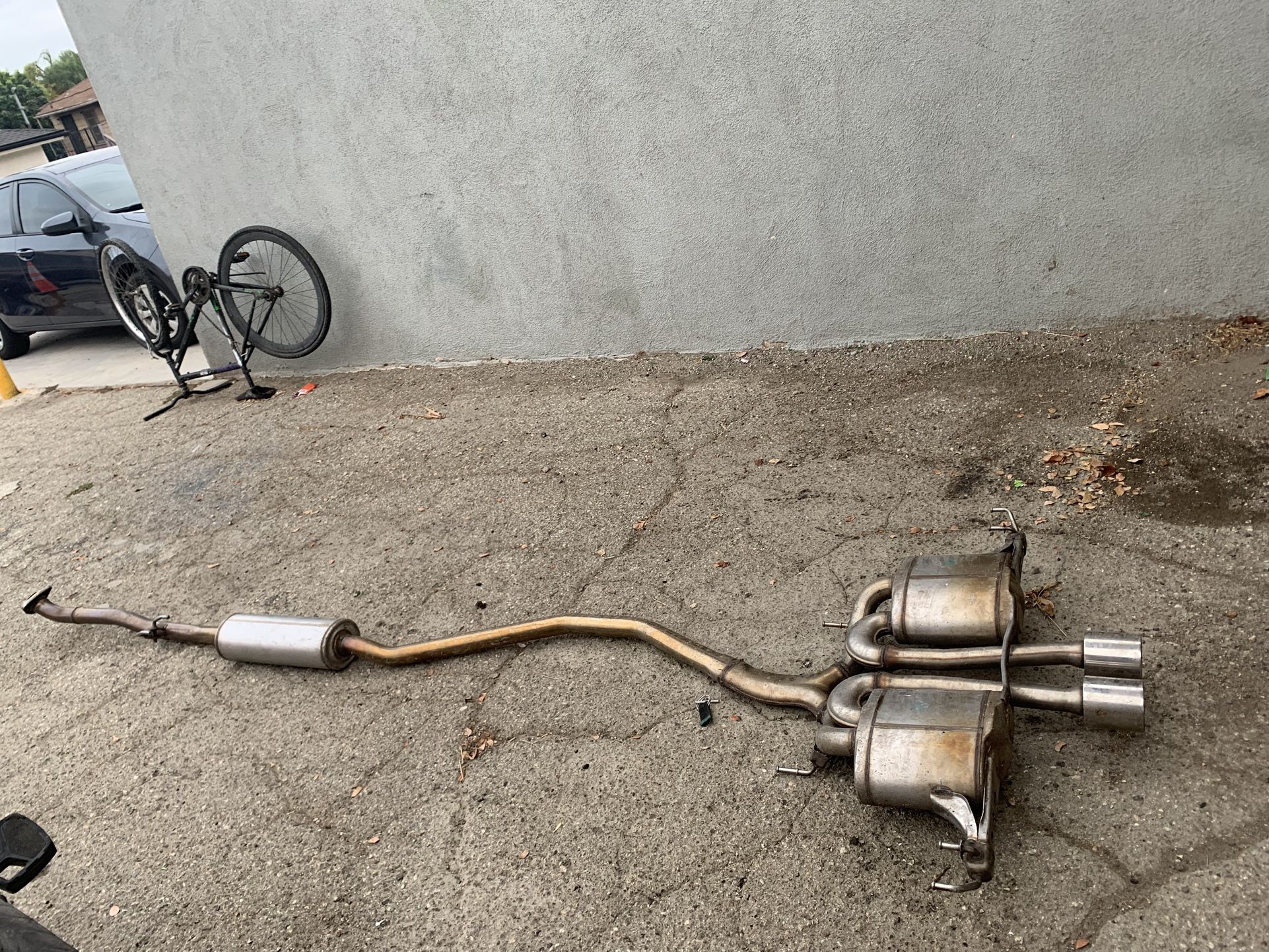 Duel Exhaust Honda