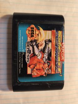 Sega Genesis Street fighter 2 .....$15