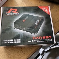 Renegade car amplifier