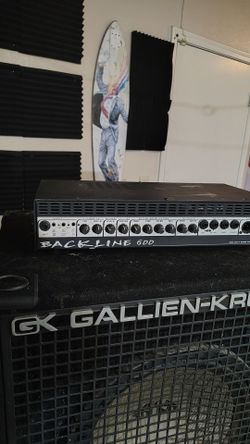 Backline 600 bass stack