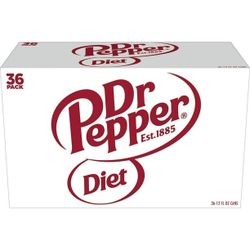 🥤 Diet Dr Pepper 36-Pack – $21.99 | Delivery Only 🚗💨