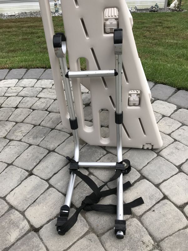 LADDER MOUNT CARRIER RACK. STRAPS 1/12 TOPLINE RV MOTORHOME 2 BIKE