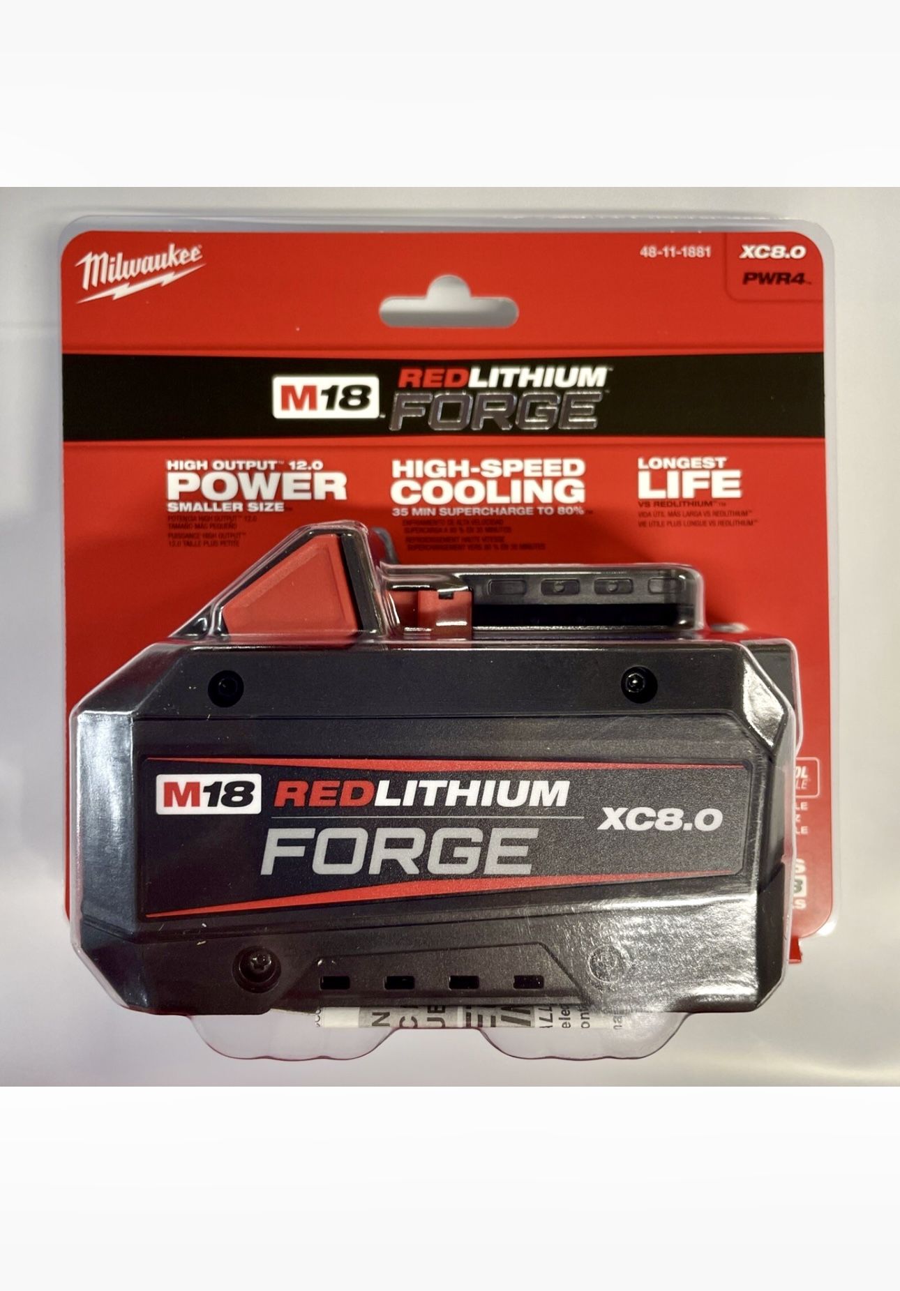 Milwaukee battery New