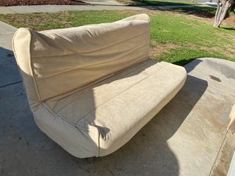 Futon couch metal frame