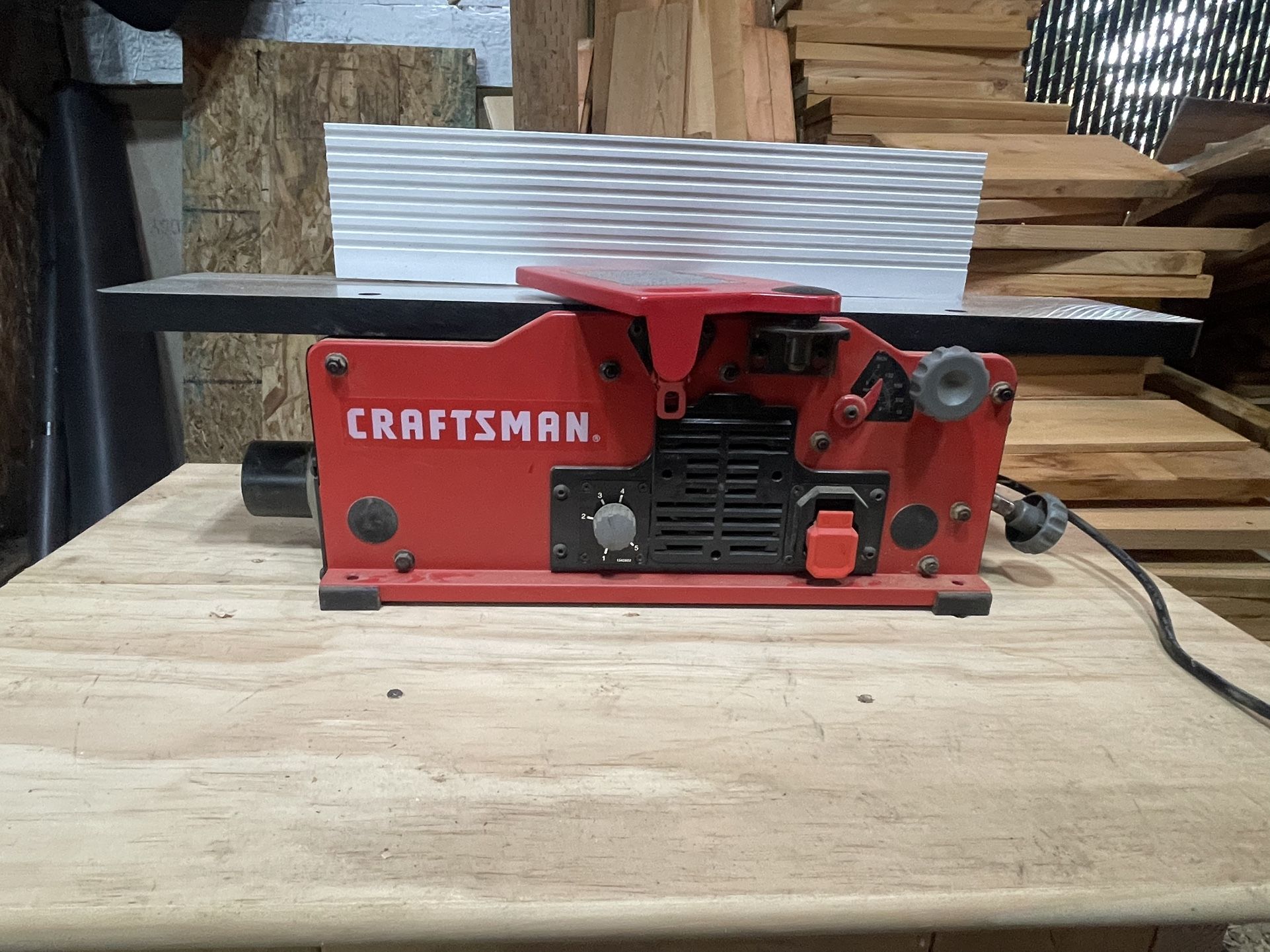 Craftsman Benchtop Jointer