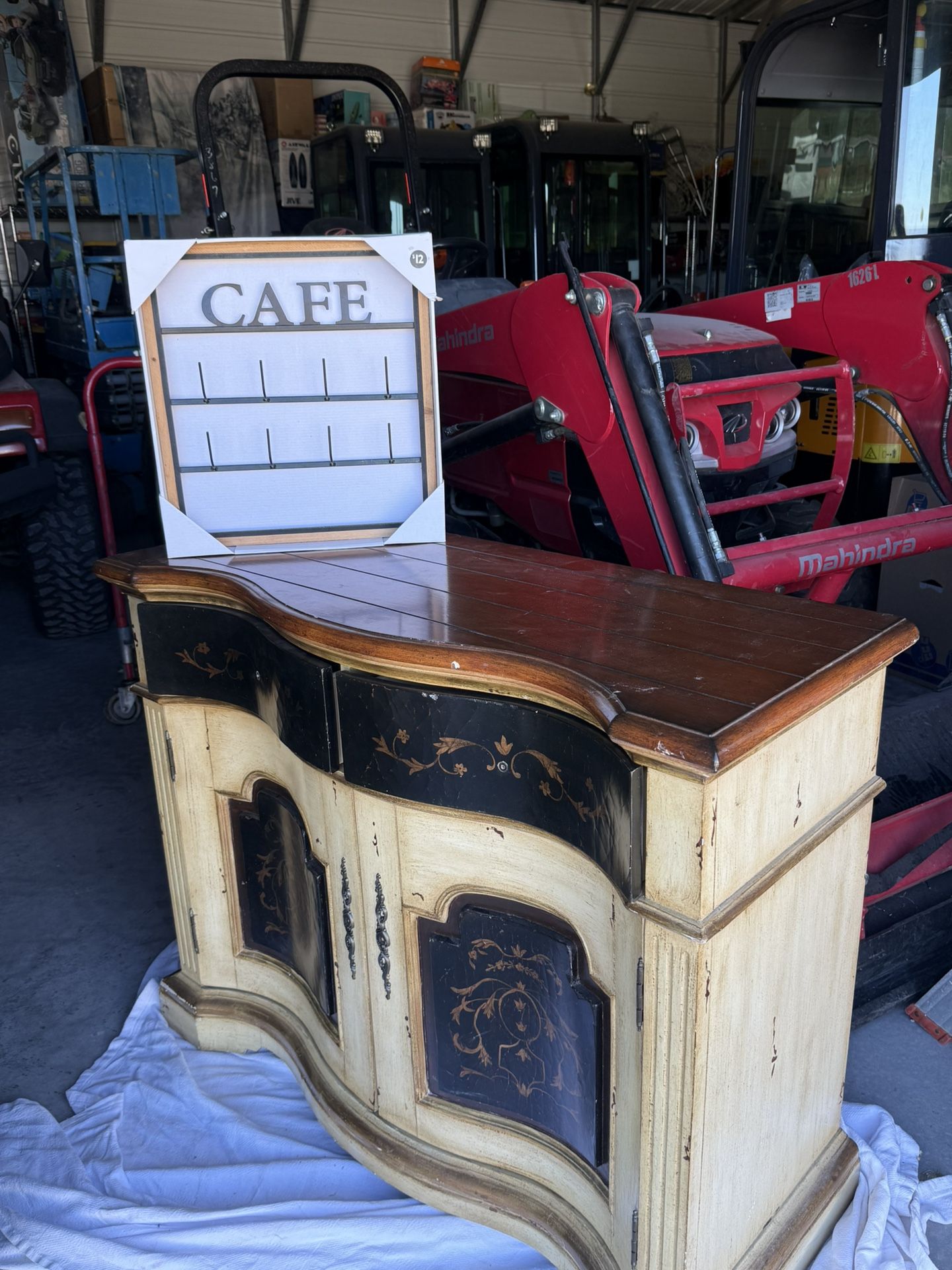 Antique Looking Coffee Bar