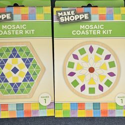 Make Shoppe Mosaic Suncatcher and Coaster Craft Kits New